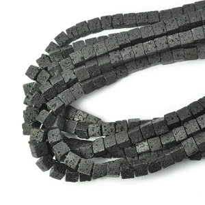 Lawa wulkaniczna kostka ok. 8x8mm