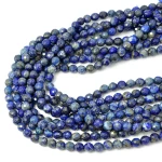 Lapis lazuli kula fasetowana ok. 6mm