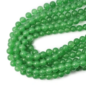 Jadeit zielony kula gładka ok. 10mm