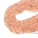 Lepidolit czerwony z kwarcem kula gładka ok. 2,5mm