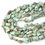 Larimar bryłka surowa ok. 10-14x5-9mm