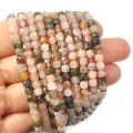 Mix kwarce kostka fasetowana ok. 4,5x4,5mm