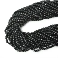 Black stone kula fasetowana ok. 4mm