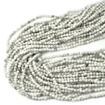 Howlit biały kula fasetowana ok. 3mm