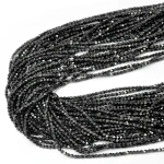 Hematyt czarny bryła fasetowana ok. 2mm