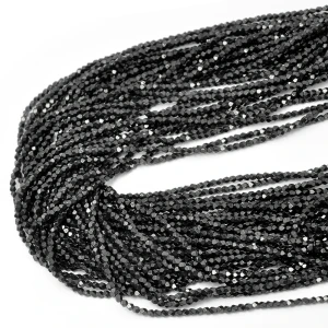 Hematyt czarny bryła fasetowana ok. 2mm