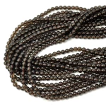 Kwarc Dymny ciemny kula gładka ok. 4,5mm