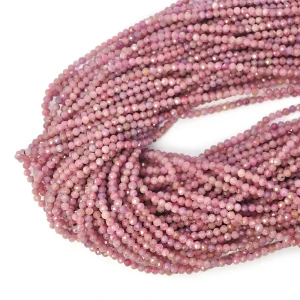 Rubin kula fasetowana ok. 3,2mm