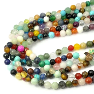 Mix kamieni kula gładka ok. 8,5mm 