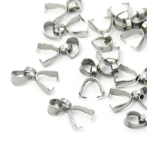Krawatka mała ok. 13x6mm [stal szlachetna]