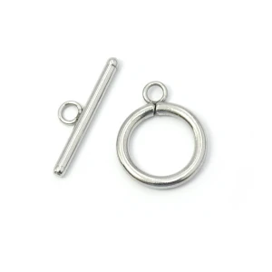 Zapięcie toggle ok. 17x21mm [stal szlachetna]