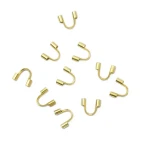 Podkówki ok. 4-5mm [stal szlachetna, kolor złoty PVD] 10szt.