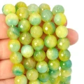 Jadeit limonka kula fasetowana ok. 10mm