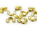 Podkówki ok. 4-5mm [stal szlachetna, kolor złoty PVD] 10szt.