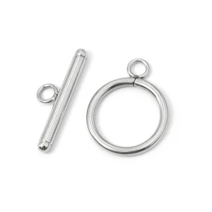 Zapięcie toggle ok. 23x25mm [stal szlachetna]
