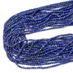 Lapis Lazuli kula fasetowana ok. 2,7mm