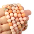 Jadeit opalowy ciemny kula gładka ok. 8mm