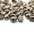 Czaszka brązowa ok. 8x6mm [przekładka hematyt]