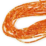 Agat karneol jasny kula gładka ok. 3mm 