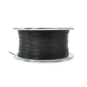 Gumka japońska wielonitkowa czarna 0,8mm [szpula ok. 45m]