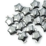 Hematyt zawieszka gwiazdka ok. 20mm [metal]