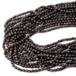Granat kula fasetowana ok. 4,3mm 