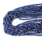 Lapis Lazuli 2 kula fasetowana ok. 4,5mm