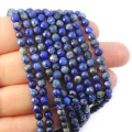 Lapis Lazuli 2 kula fasetowana ok. 4,5mm