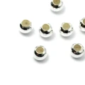 Kulka stoper z silikonem ok. 4mm [srebro 925]