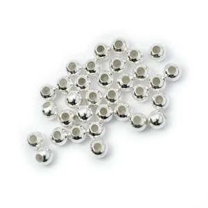 Kulka stoper z silikonem ok. 3,5mm [srebro 925]