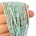 Larimar kula fasetowana ok. 2,5mm