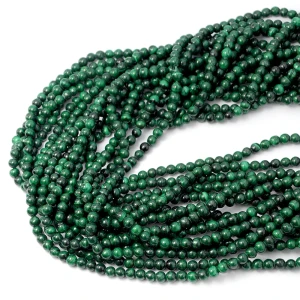 Malachit naturalny kula gładka ok. 4,3mm