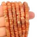 Kamień słoneczny nieregularny talarek ok. 6x2-4mm