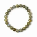 Bransoletka z labradorytu ciemny ok. 8mm [na gumce]