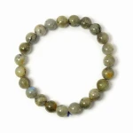 Bransoletka z labradorytu ciemny ok. 8mm [na gumce]