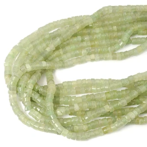 Jadeit naturalny nieregularny talarek ok. 6-7x3-4mm 