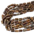 Bronzyt walec nieregularny ok. 9-13x6-8mm
