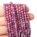 Rubin kula fasetowana ok. 4mm