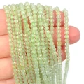 Prehnit oponka fasetowana ok. 3x2,6mm