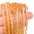 Cytryn układany kostka fasetowana ok. 2,5x2,5mm