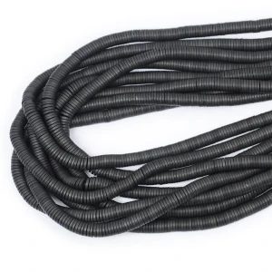 Hematyt czarny matowy talarek ok. 6x1mm