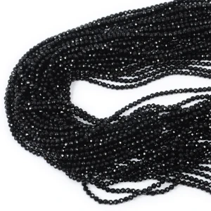 Onyks kula fasetowana ok. 2,5mm