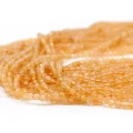 Cytryn ciemny kula fasetowana ok. 2,2mm