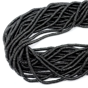 Hematyt czarny oponka gładka ok. 4x1mm 