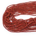 Jaspis czerwony kula gładka ok. 3,3mm