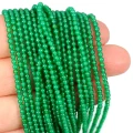 Onyks zielony kula gładka ok. 2,3mm