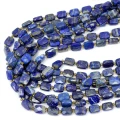 Lapis lazuli prostokąt fasetowany ok. 10x8mm