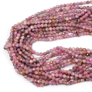 Rubin opalizujący kula diamentowy szlif ok. 4,3mm