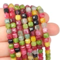 Mix kwarce kostka fasetowana ok. 5,5x5,5mm
