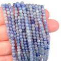 Awenturyn niebieski kula gładka ok. 3,3mm